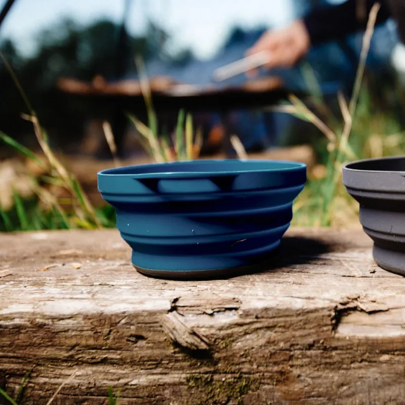 Lifeventure Ellipse Silicon FlexiBowl in Navy-2